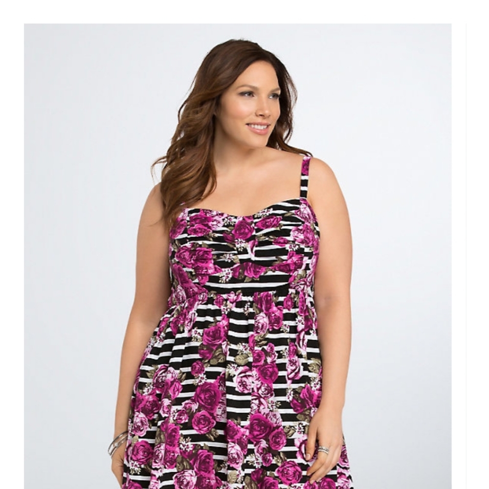 Torrid challis sun dress